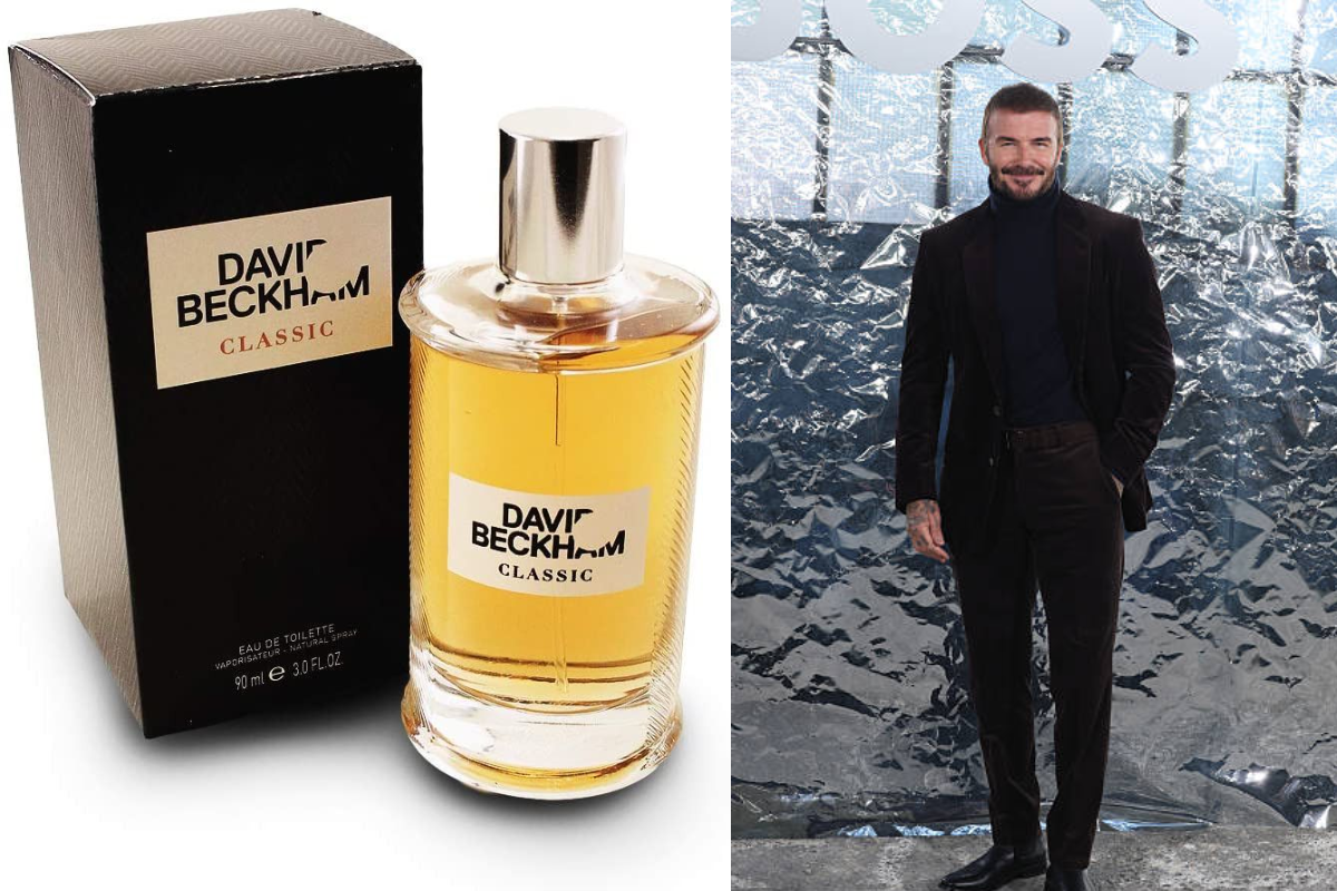 david beckham cologne