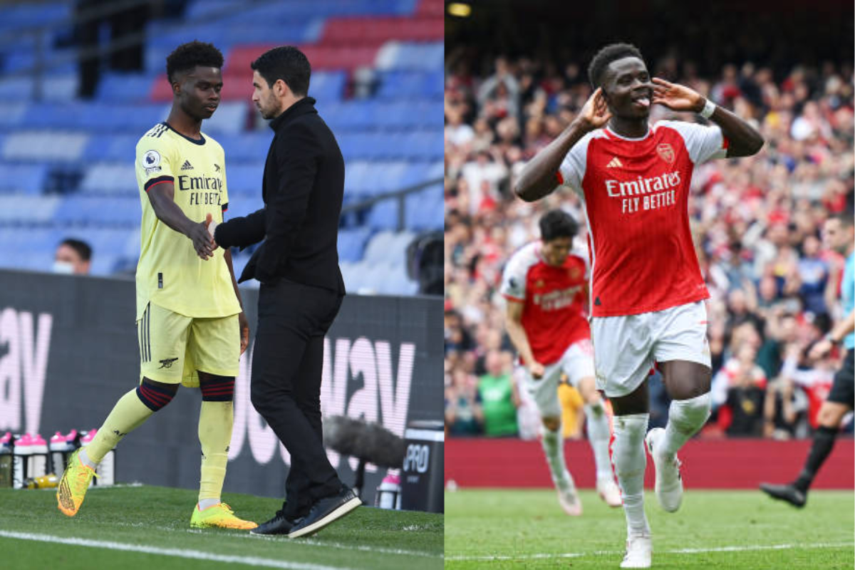 bukayo saka height