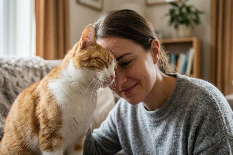Why Does My Cat Keep Headbutting Me? The Sweet Meaning Behind This Adorable Feline Habit