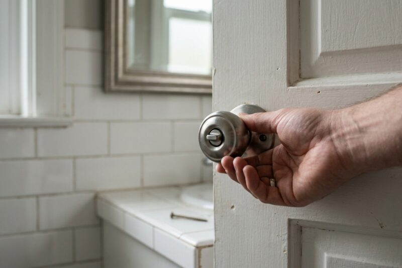 Lock In Bathroom: What to Do, How to Get Out, and How to Prevent It