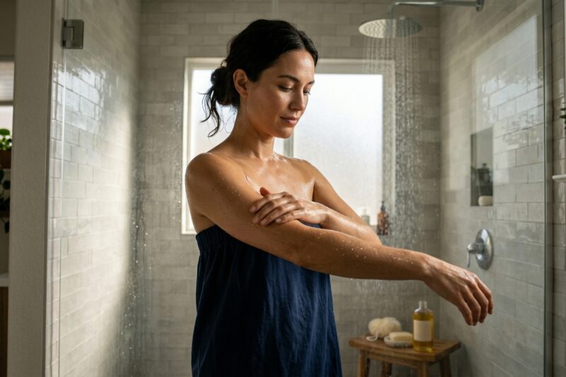 Showering with Oil: Benefits, How to Do It Right, and What to Avoid