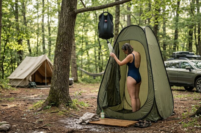 Showering Camping: Complete Guide for Every Setup